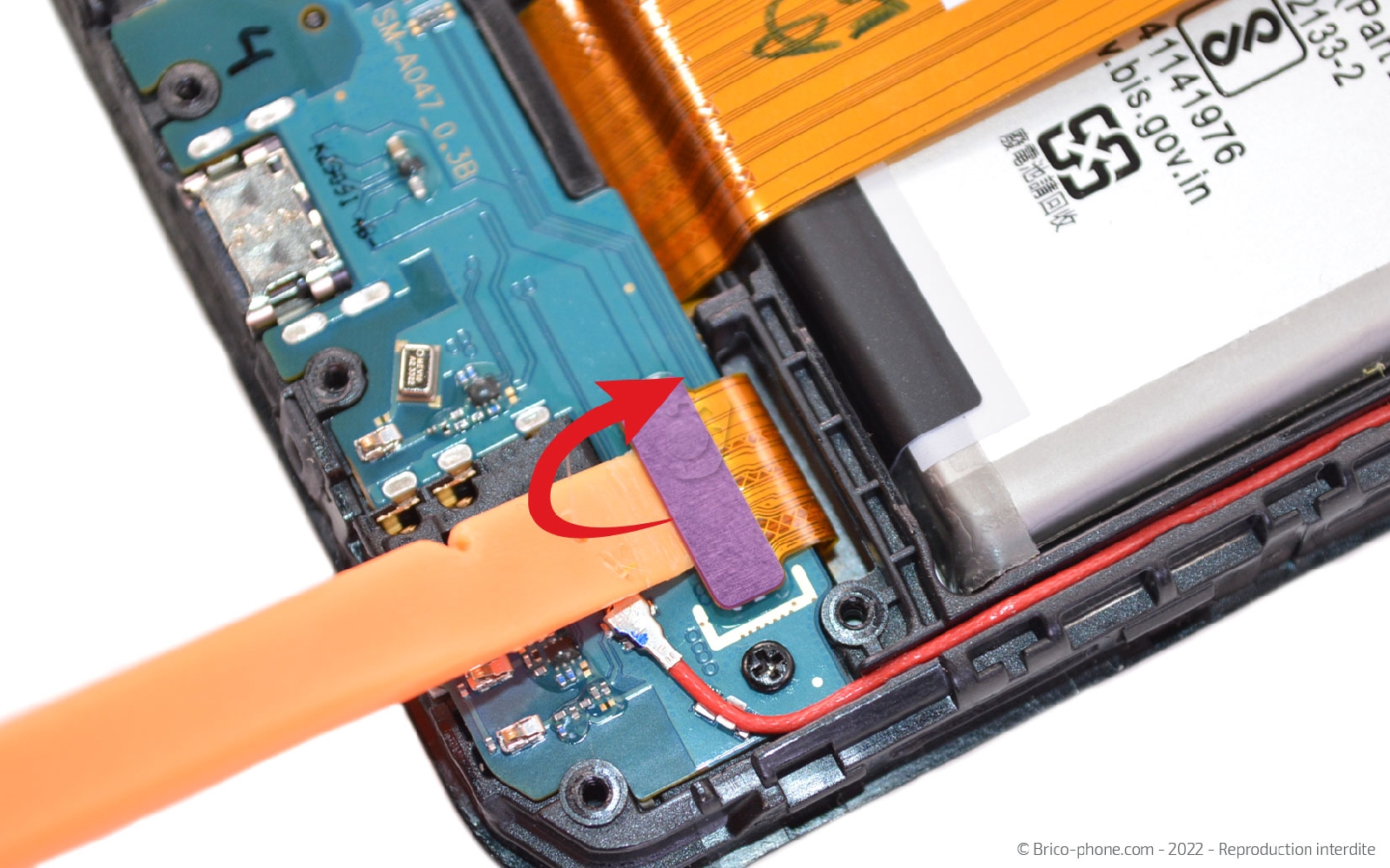 Comment changer la vitre et le LCD ? sur Galaxy A04s photo 4